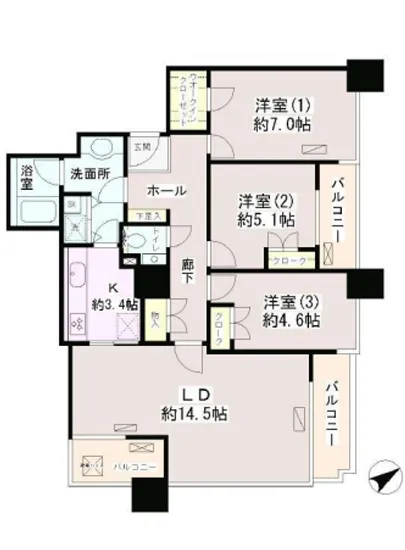 西早稲田パークタワー 601