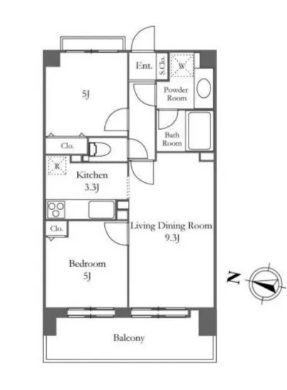 ライオンズマンション西麻布シティ 5階