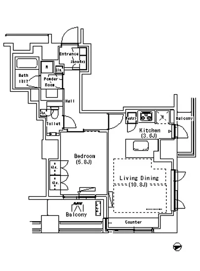 パークアクシス代官山 803