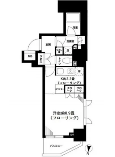 パークリュクス西新宿 207