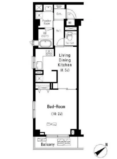 パークキューブ学芸大学 104
