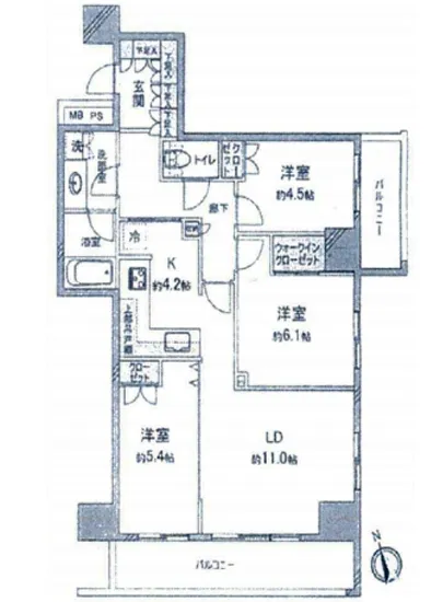 ザ・パークハウス新宿タワー 1514