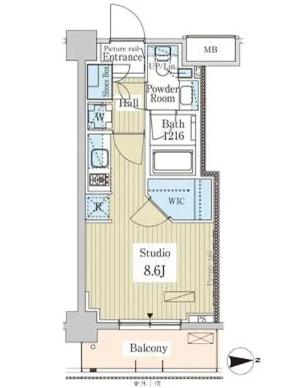 パークアクシス高田馬場テラス 302