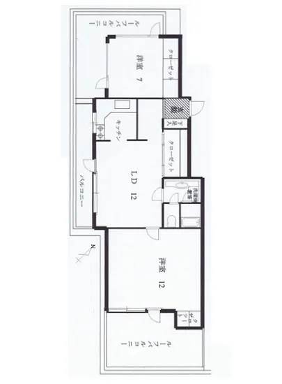 伊皿子マンション 8階