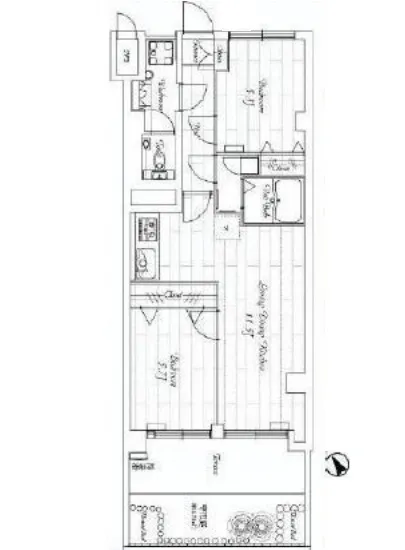 白金武蔵野コーポラス 102