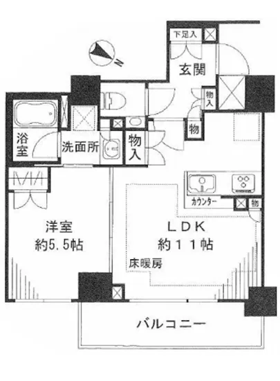 パークハウス目黒アーバンス 204