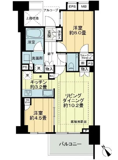 ウェリス四ツ谷 102