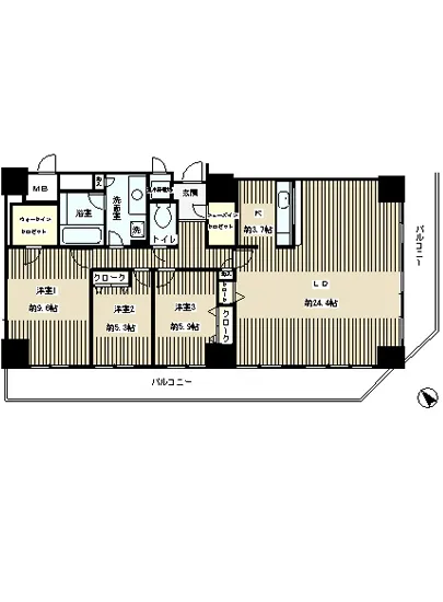 トレステージ目黒 1702