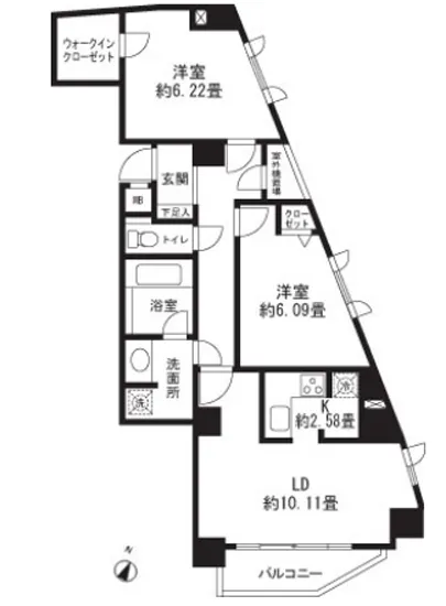 レジディア三軒茶屋2 306