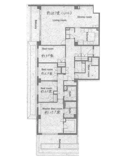 王子グリーンヒル・アパートメンツ 401