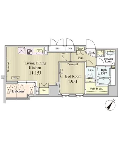 コートラクリア人形町 406