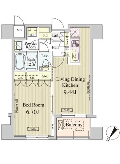 コートラクリア人形町 603