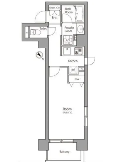 ゼファー月島 503