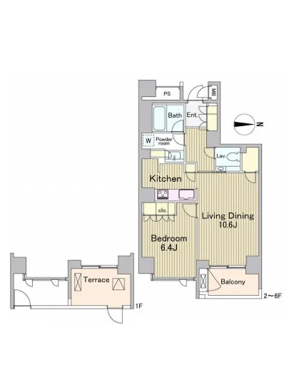 ラフォンテ麻布十番 502