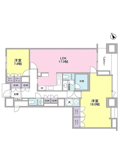 愛宕ビューアパートメント 1605