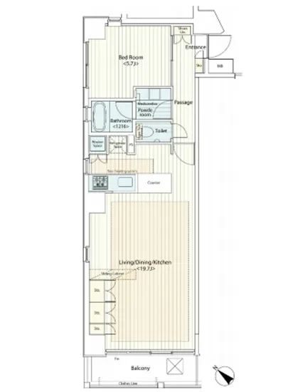 カスタリア八丁堀 801