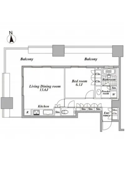 プラウドタワー東五反田 3F