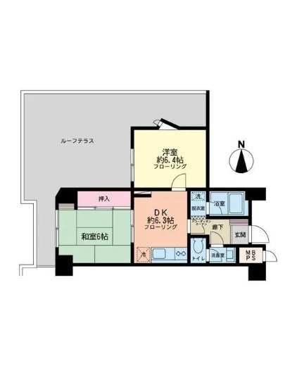 朝日高輪マンション 2F