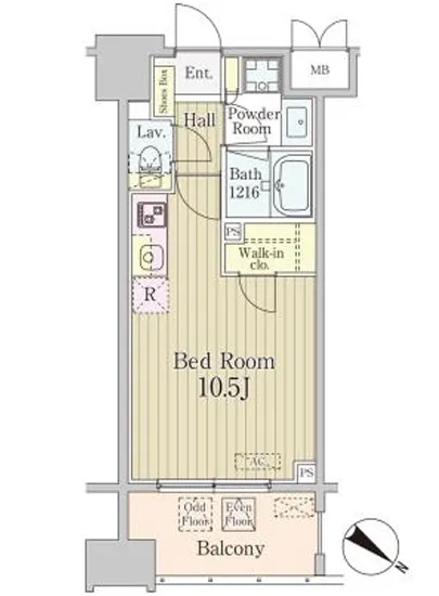 グランパレス東京八重洲アベニュー 302
