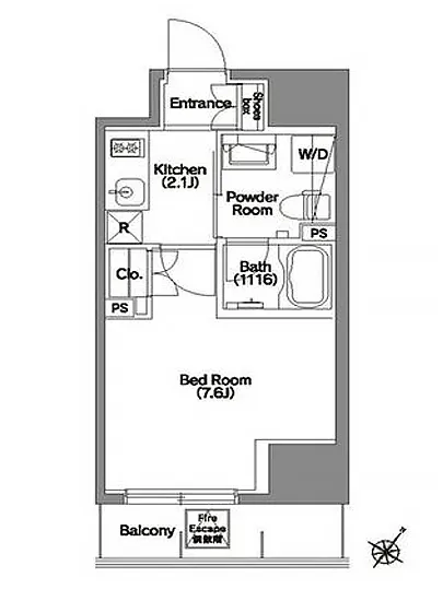 エルスタンザ文京根津 602