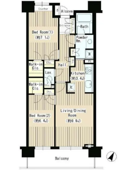 クラッサ目黒 1002