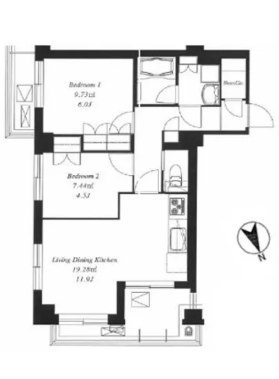 フレンシア田端道灌山 307