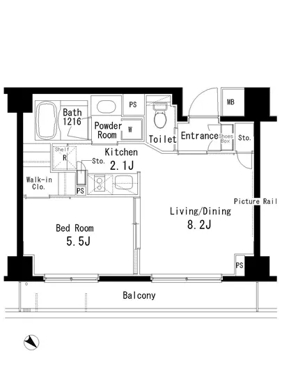 パークアクシス六本木檜町公園 210