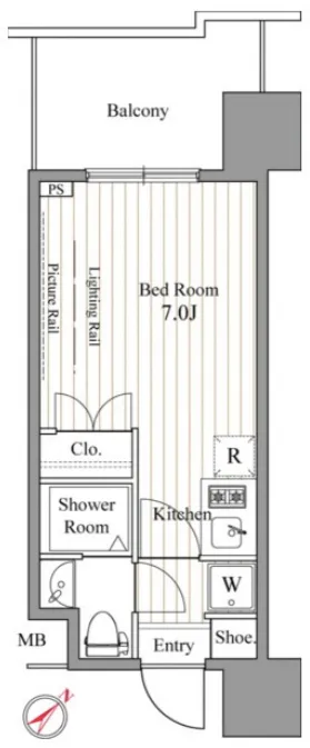 レジディア東銀座 809