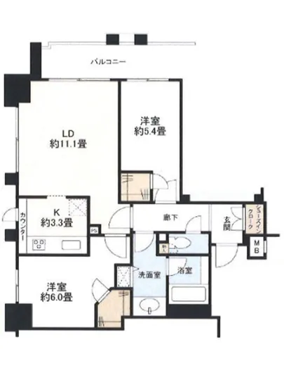 ファミール新宿グランスイートタワー 1602
