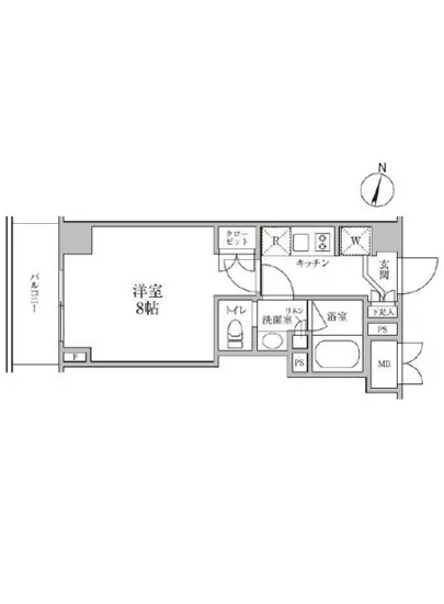 レジディア神楽坂2 306