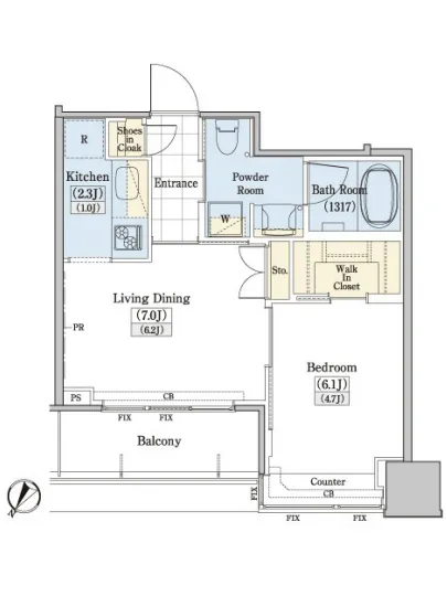 レジディアタワー上池袋 TW-1506