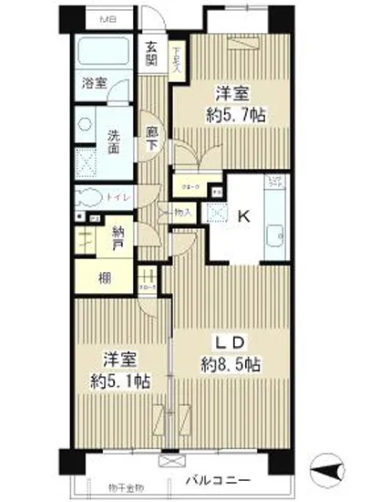 レジデンスシャルマン林試の森 106