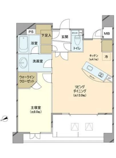 グランシティ祐天寺ラフィエール 4F