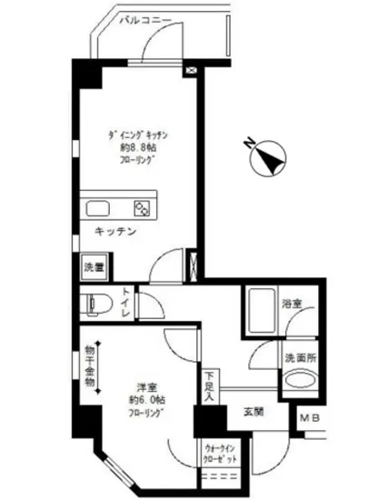 プライムアーバン白山 1102