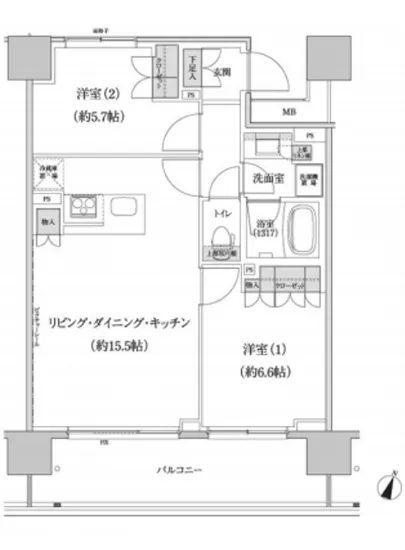 パークハビオ渋谷本町レジデンス 1106