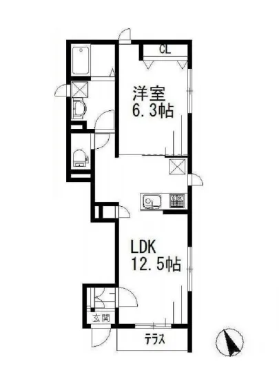 プレジオ高輪2 1F