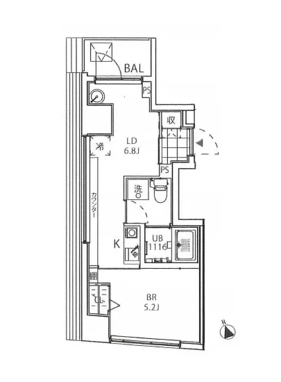 クーカイ・テラス白金高輪 702