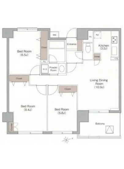 ベラカーサ広尾 202