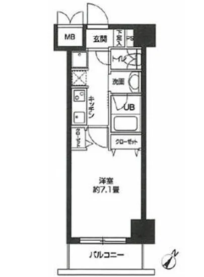 カスタリア用賀 701