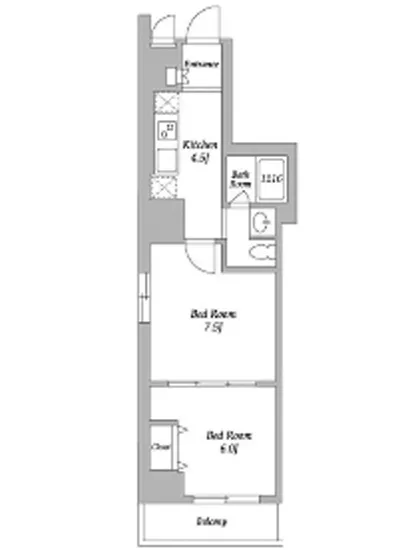 エスティメゾン東新宿 101