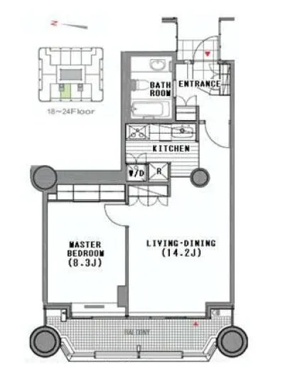 赤坂溜池タワーレジデンス 2409