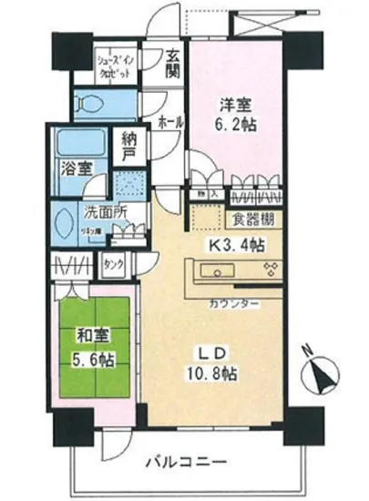 ビーコンタワーレジデンス 3411