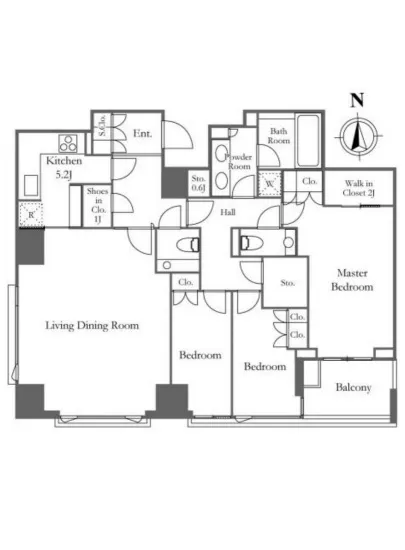 パークマンション三田綱町ザフォレスト 8階