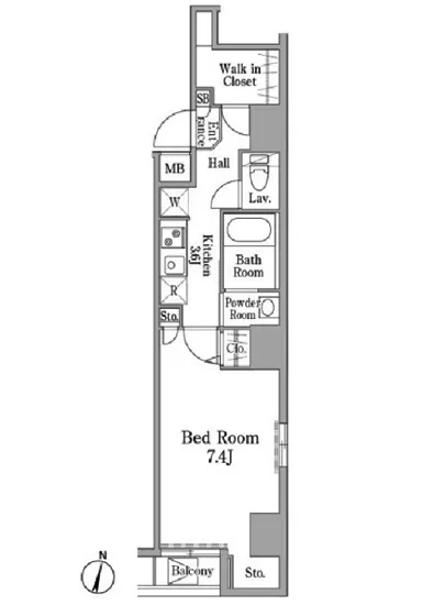 ヴァンクール岩本町 202