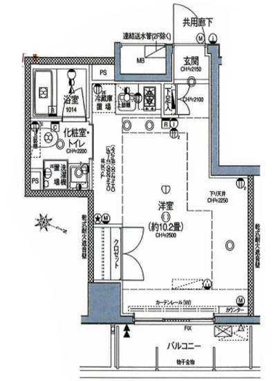 ミテッツァ千代田三崎町 502