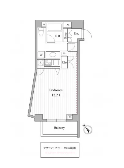 エルスタンザ赤坂 206