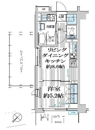 メゾンカルム市谷仲之町 313