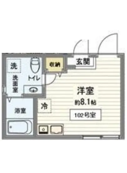 メゾン・ドヌール東麻布 102