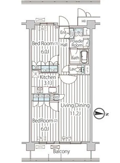 フェールメゾン西大島 412