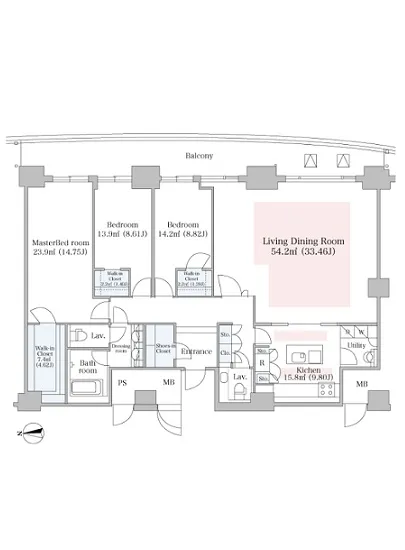 ラ・トゥール汐留 5302